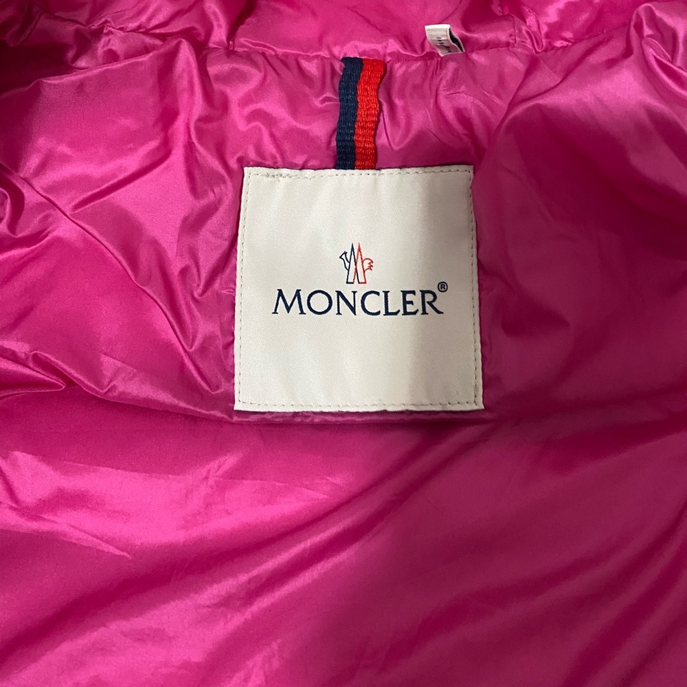 Toddler Girl Moncler Puffer Coat Size 2 - Picture 5 of 6